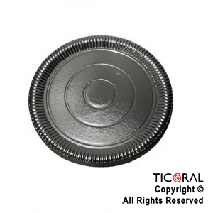 PLATO LAMINADO NEGRO N.20 20CM x 10